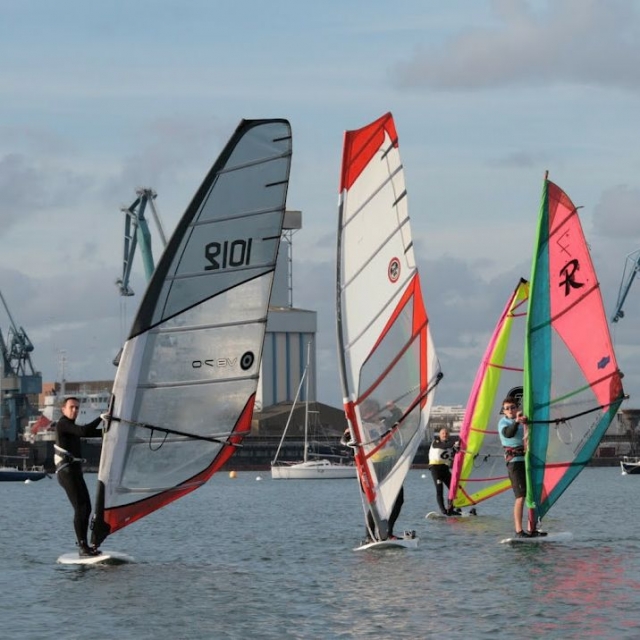  Viva el windsurf en Morbihan 